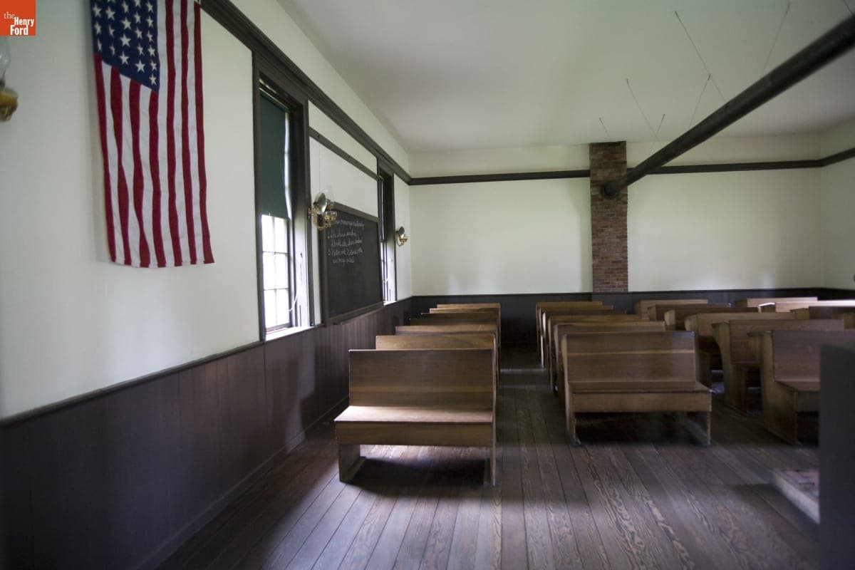 Scotch Settlement School in Greenfield Village, October 2007