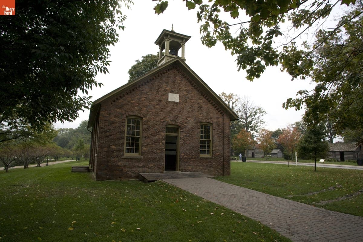 Scotch Settlement School in Greenfield Village, October 2007