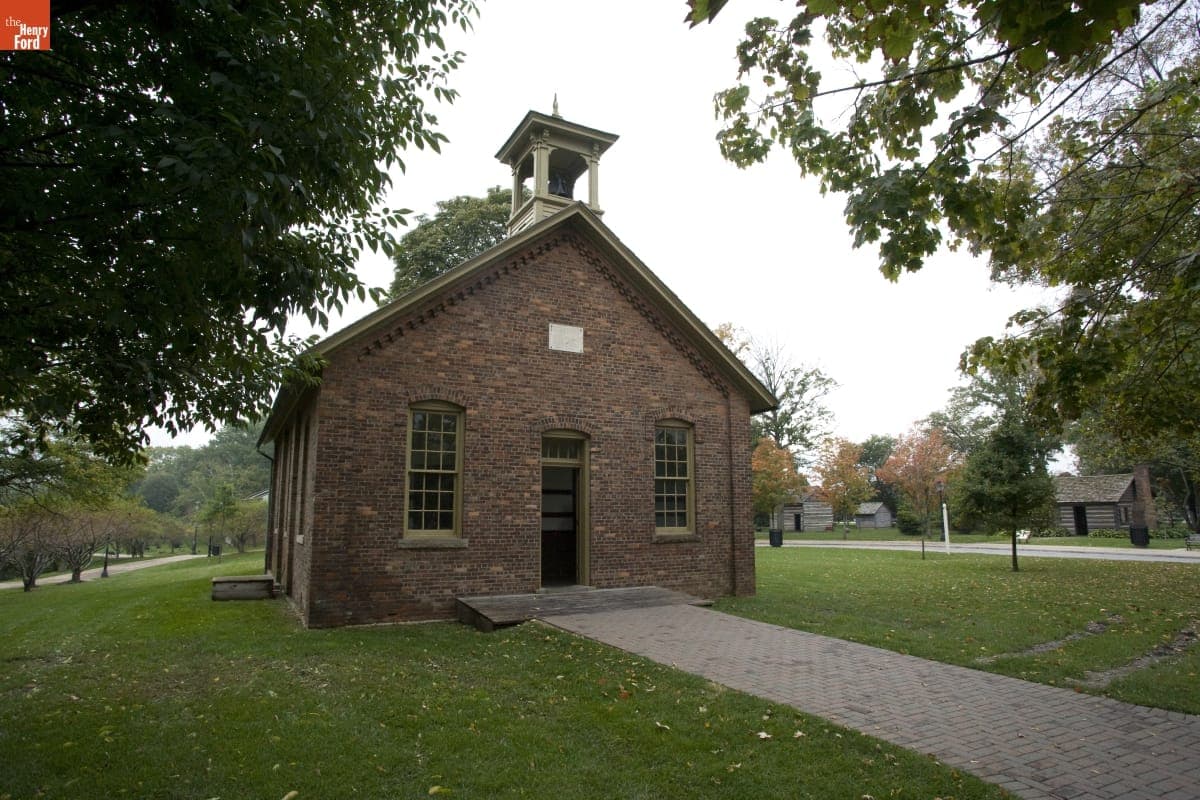 Scotch Settlement School in Greenfield Village, October 2007