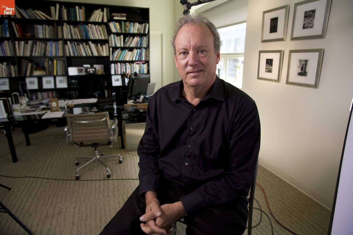 Oral History Interview with William McDonough, Sustainable Design Architect, September 2008--Photographs--Digital Images--Item 52