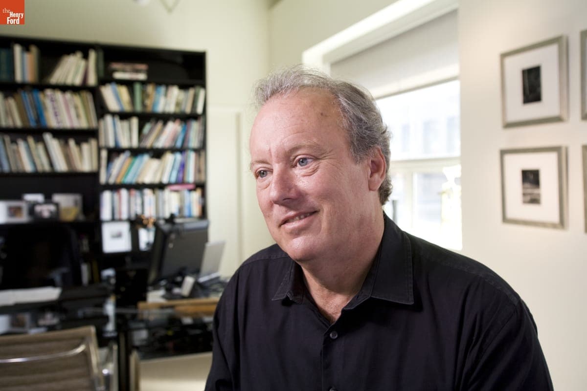 Oral History Interview with William McDonough, Sustainable Design Architect, September 2008--Photographs--Digital Images--Item 58