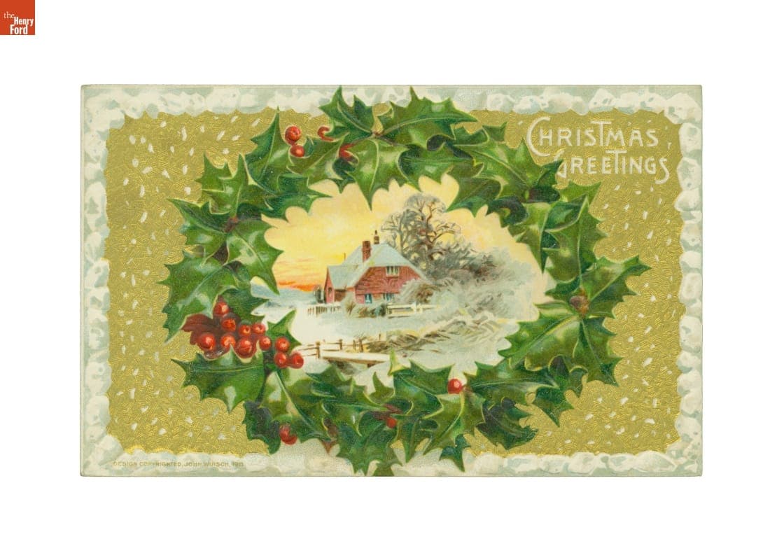 "Christmas Greetings," 1911