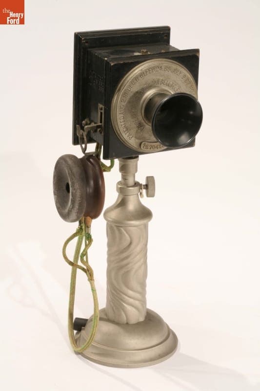 Desk Stand Telephone with Watchcase Receiver, 1893