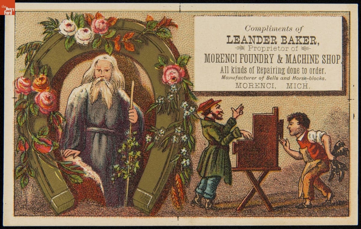 Trade Card for Morenci Foundry & Machine Shop, 1875-1885