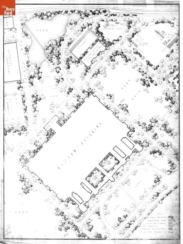 General Plan, Edison Institute and Greenfield Village, December 1935 (Sheet 2)