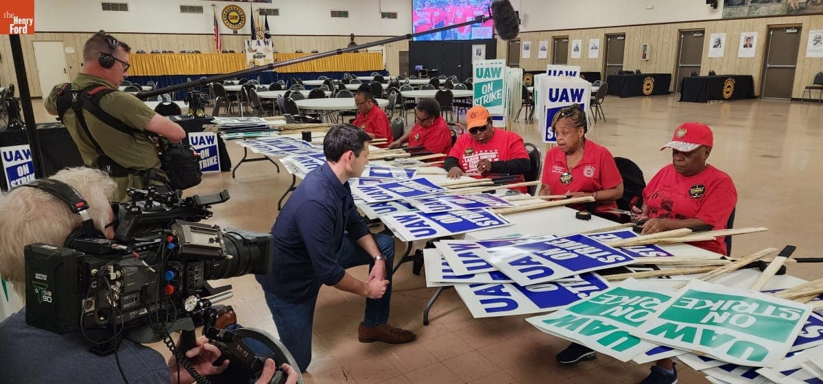 UAW Local 600 Members Participating in Strike Activities, September-October 2023