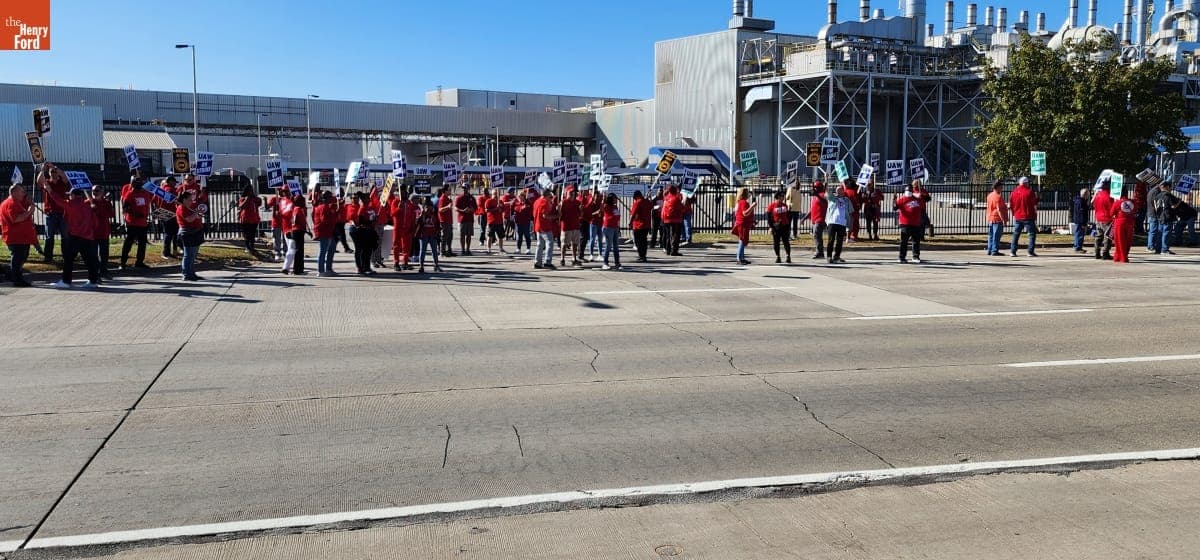 UAW Local 600 Members Participating in Strike Activities, September-October 2023