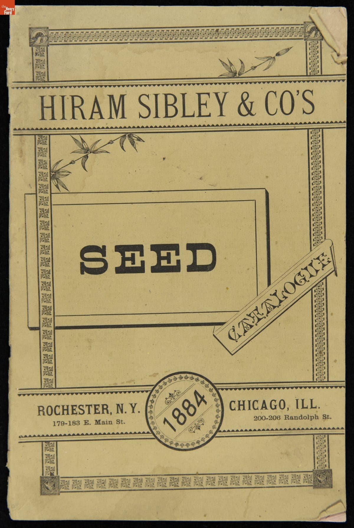 Hiram Sibley & Co's Seed Catalogue, 1884