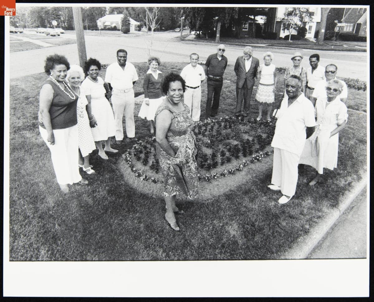 Fifteen Residents of the Aviation Neighborhood in Detroit, July 1981