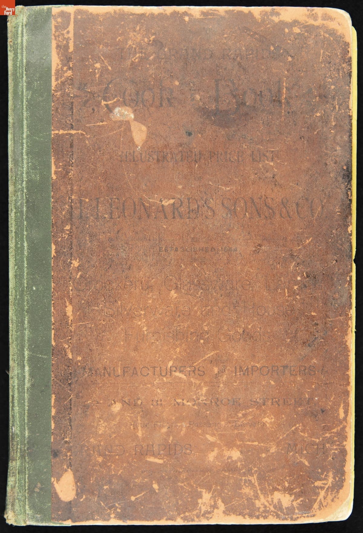 The Grand Rapids Cook Book, H. Leonard's Sons & Company, 1888-1889
