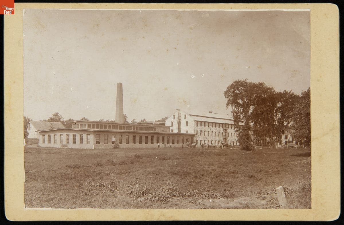 Oakland Mill in Taunton, Massachusetts, 1896