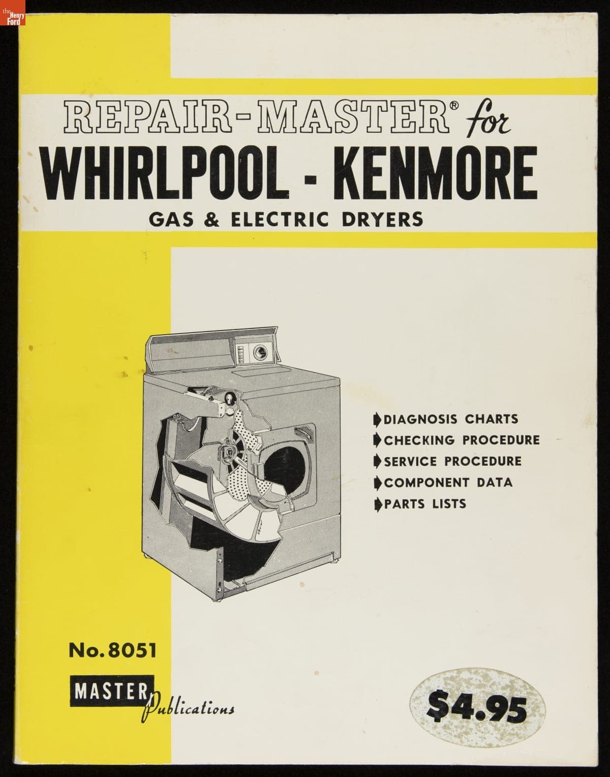 Repair-Master for Whirlpool-Kenmore Gas & Electric Dryers, 1976