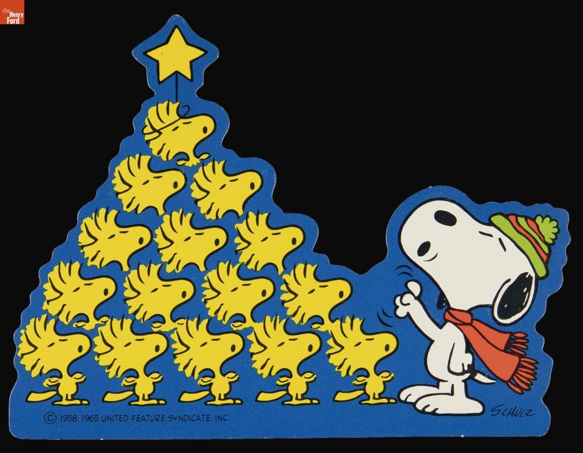 Hallmark Snoopy and Woodstock Christmas Decoration, 1977-1982