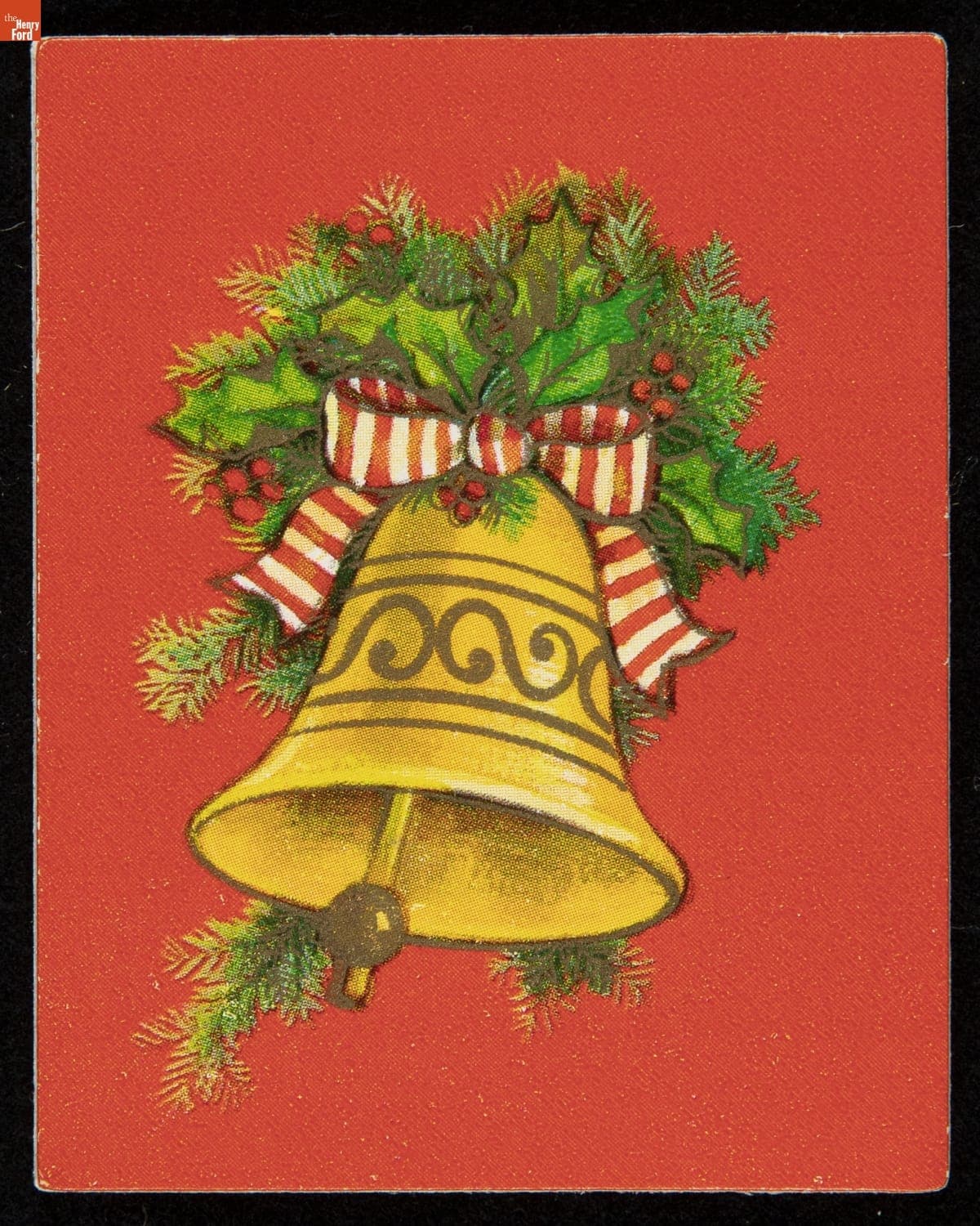 Hallmark Christmas Bell Gift Tag, 1977-1982