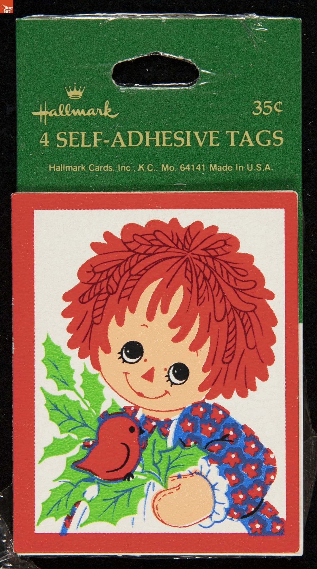 Hallmark Self-Adhesive Gift Tags, 1977-1982