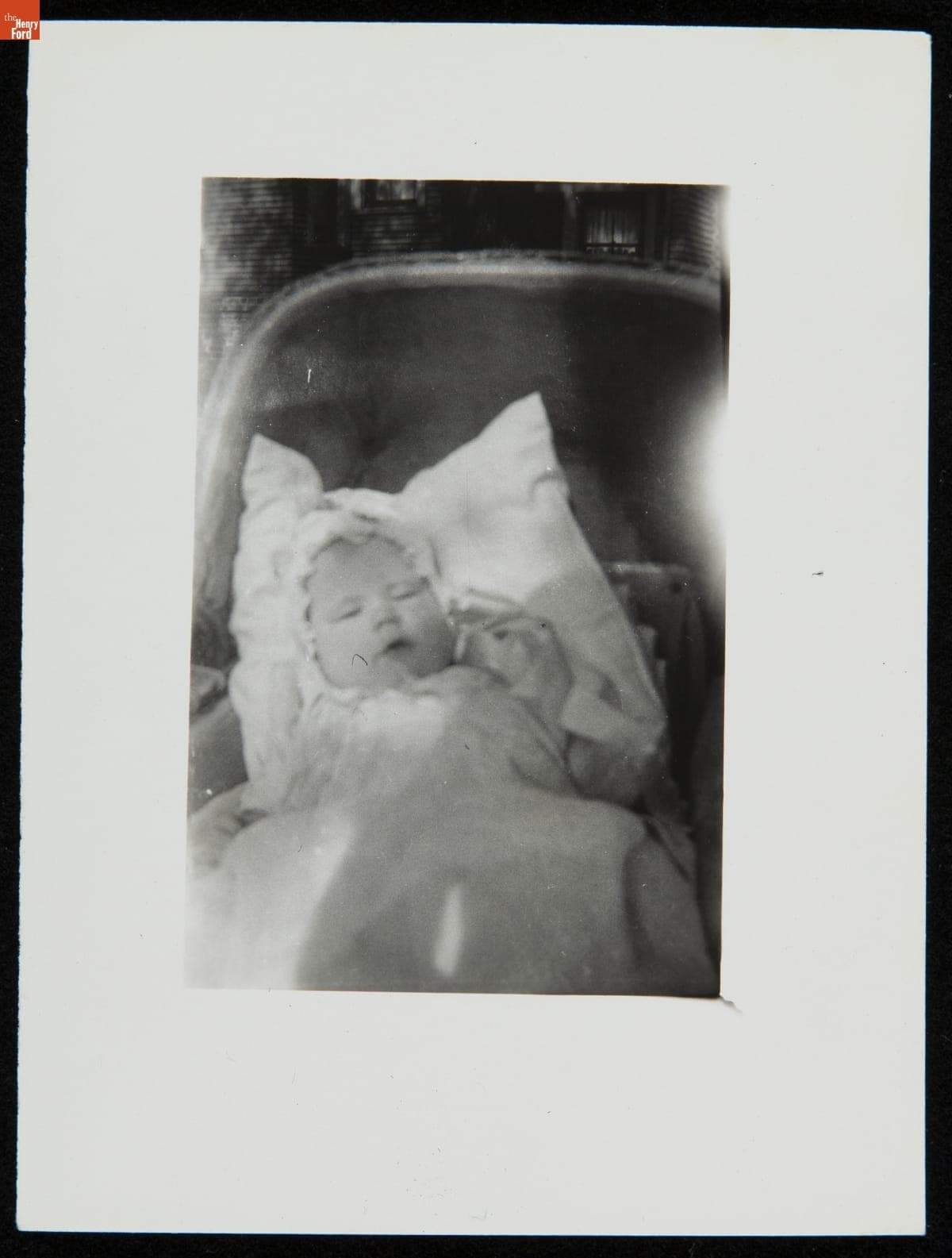 Martha Parke Firestone in a Baby Carriage, 1925-1926