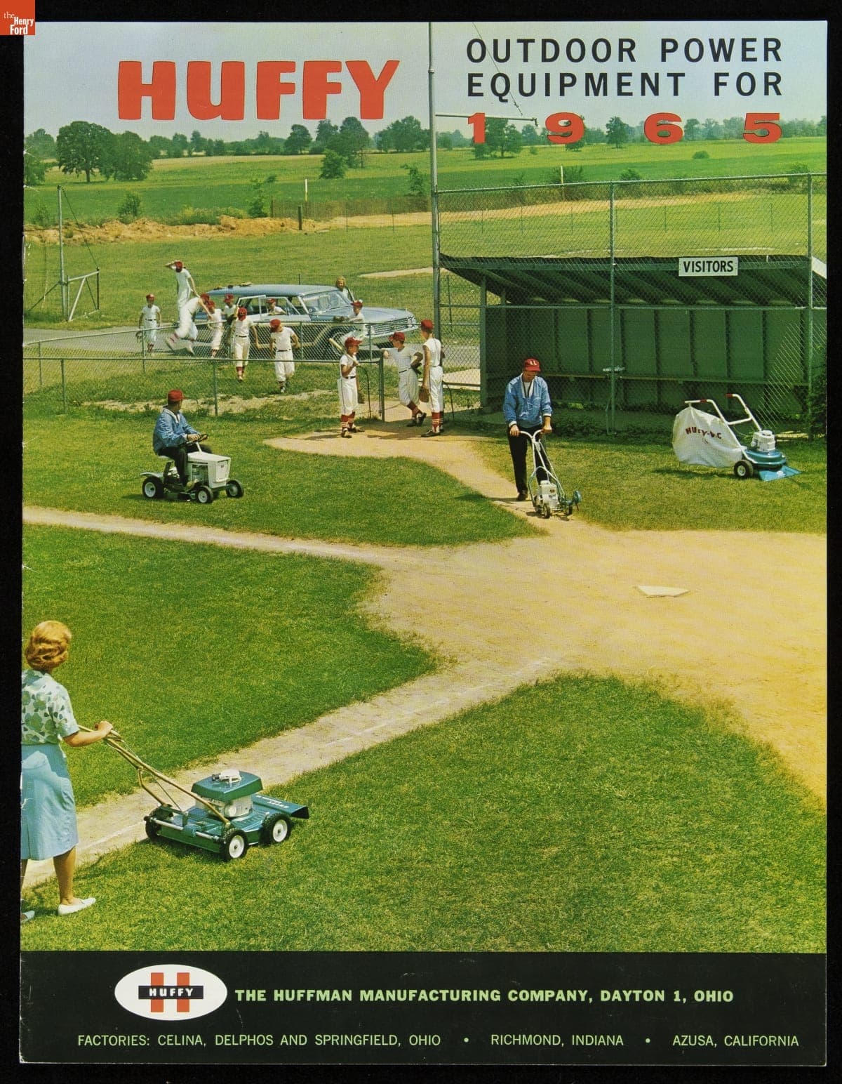 Huffman Manufacturing Company Catalog, "Huffy Outdoor Power Equipment for 1965"