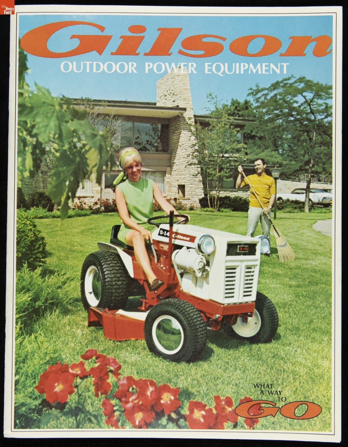 Gilson Brothers Company Catalog, "Gilson Outdoor Power Equipment: What a Way to Go," 1969