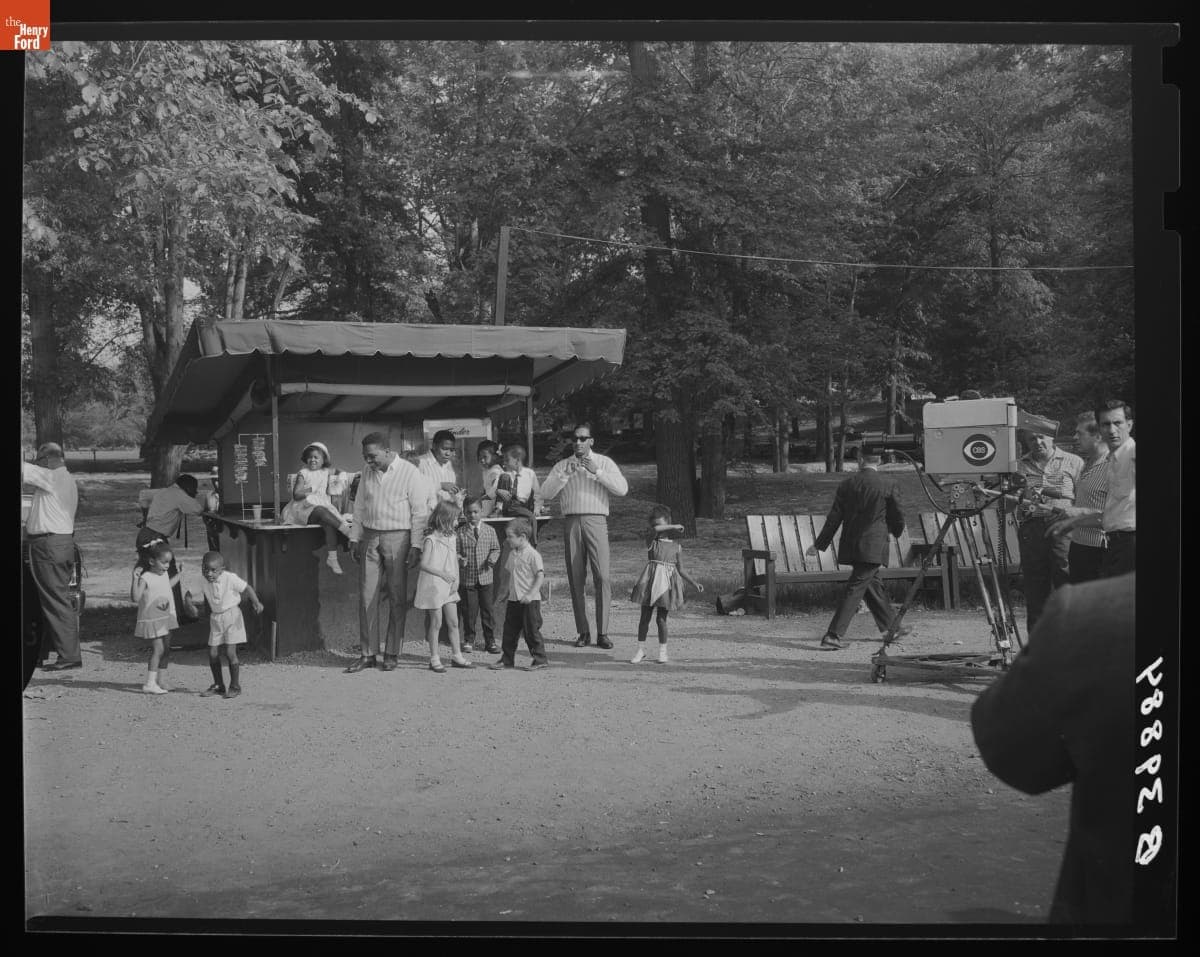 Television Special "It's What's Happening Baby" Being Filmed in Greenfield Village, June 1965