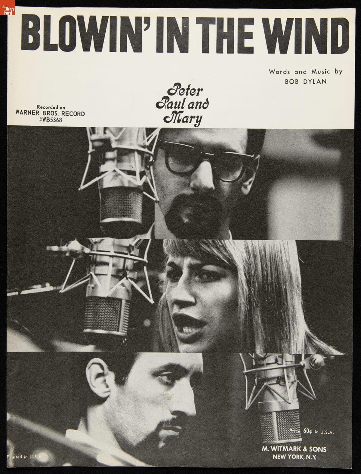 "Blowin' in the Wind," 1963