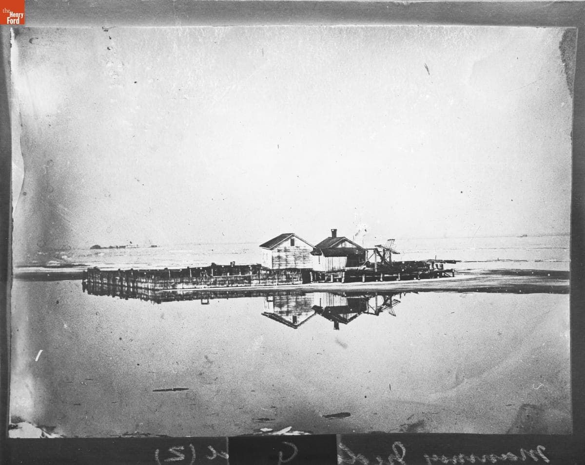 Fishing Station on the Detroit River