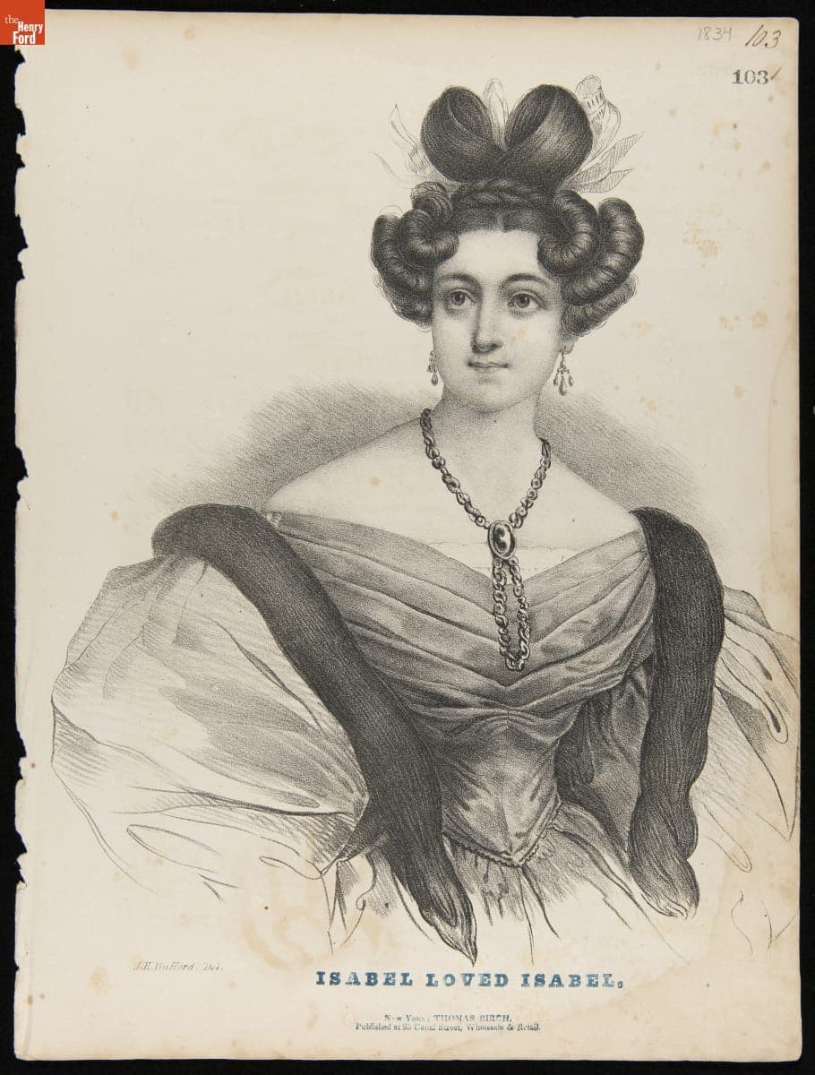 Isabel Loved Isabel, 1834
