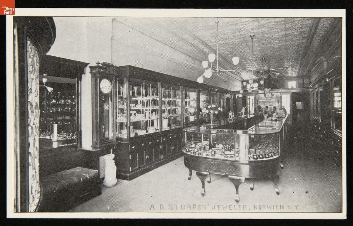 "A.D. Sturges Jeweler, Norwich, N.Y.," 1898-1901