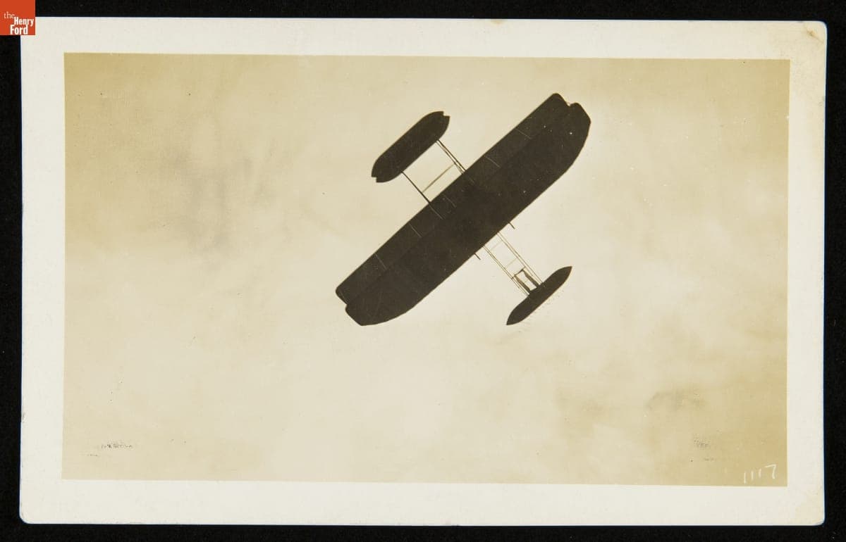 Airplane in Flight, 1910