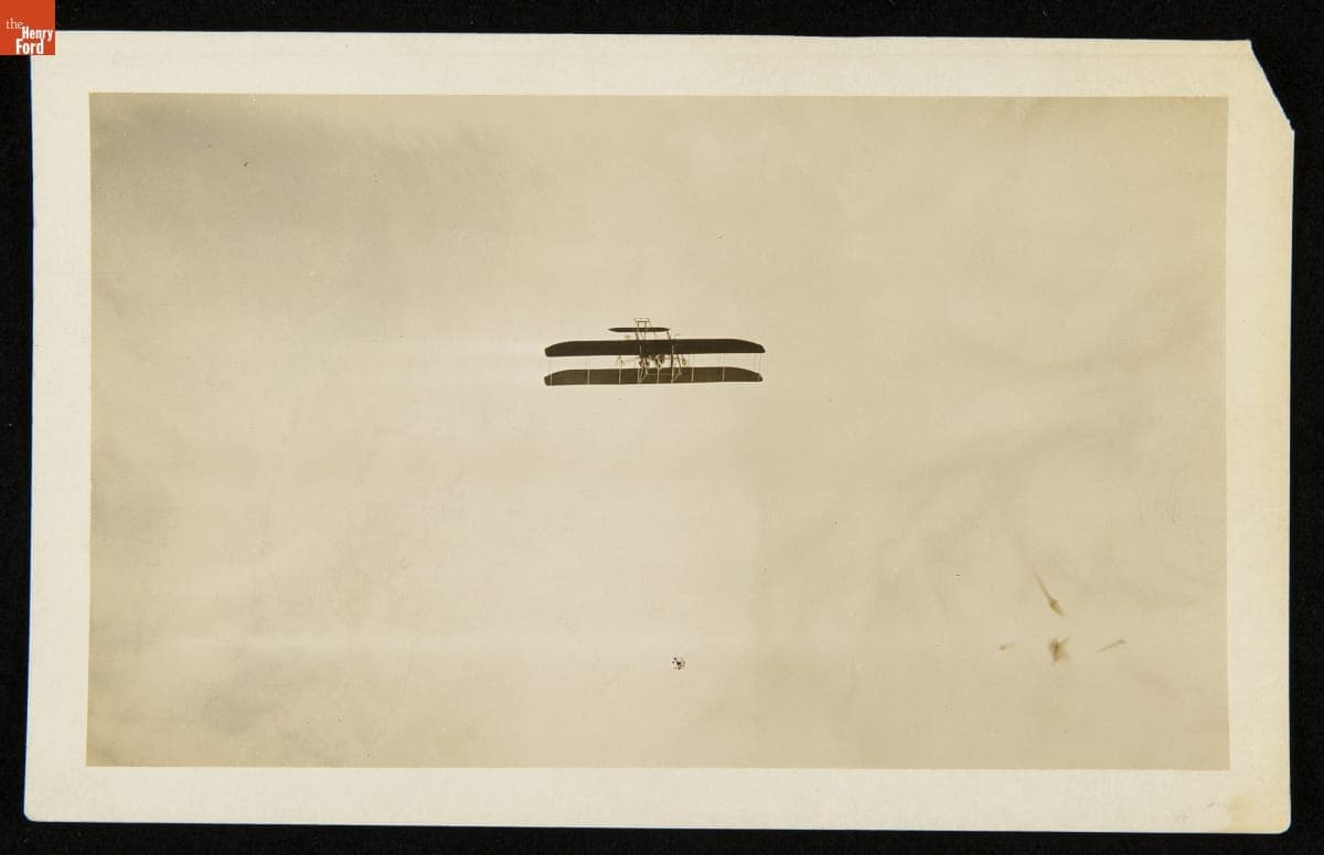 Airplane in Flight, 1910