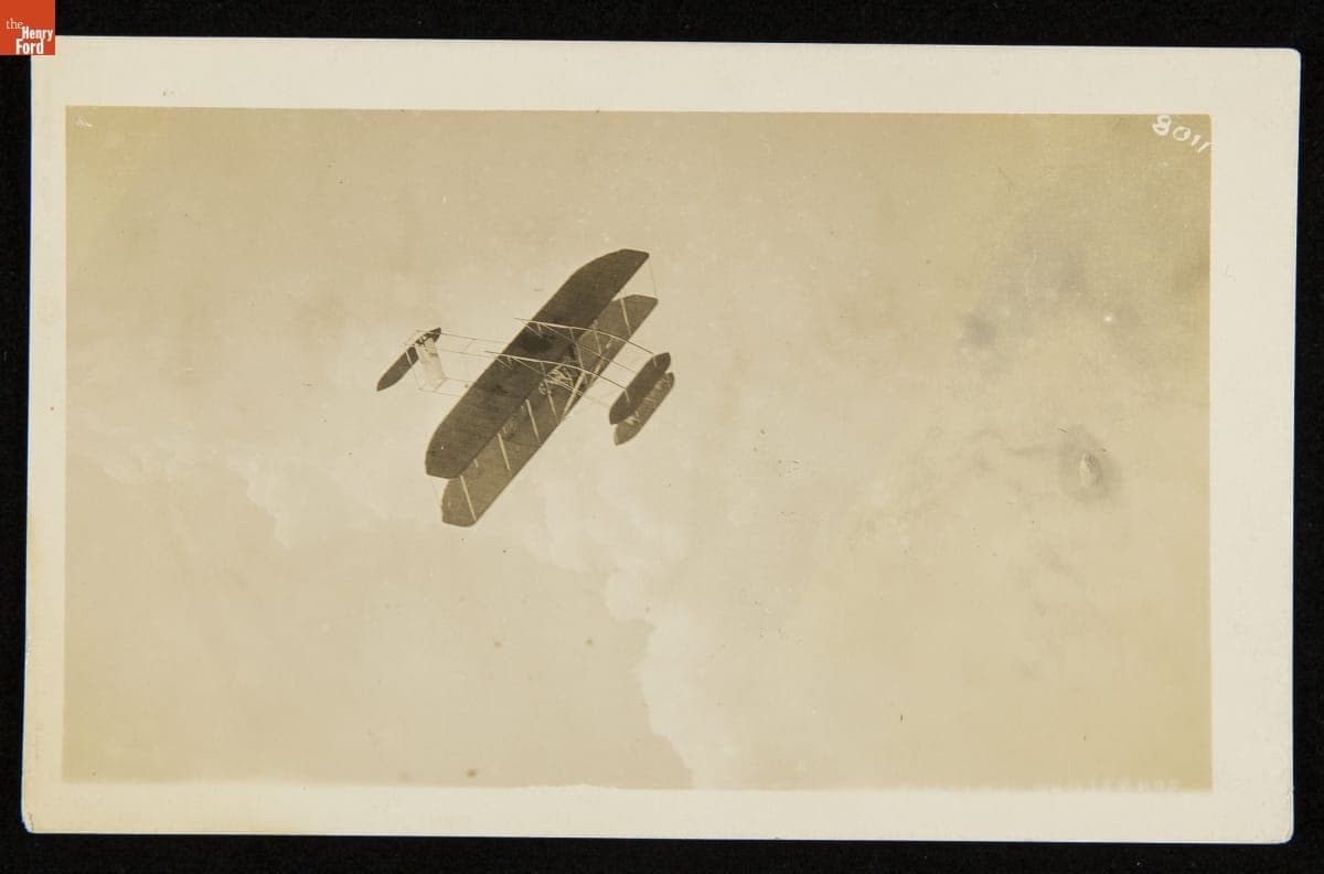 Airplane in Flight, 1910