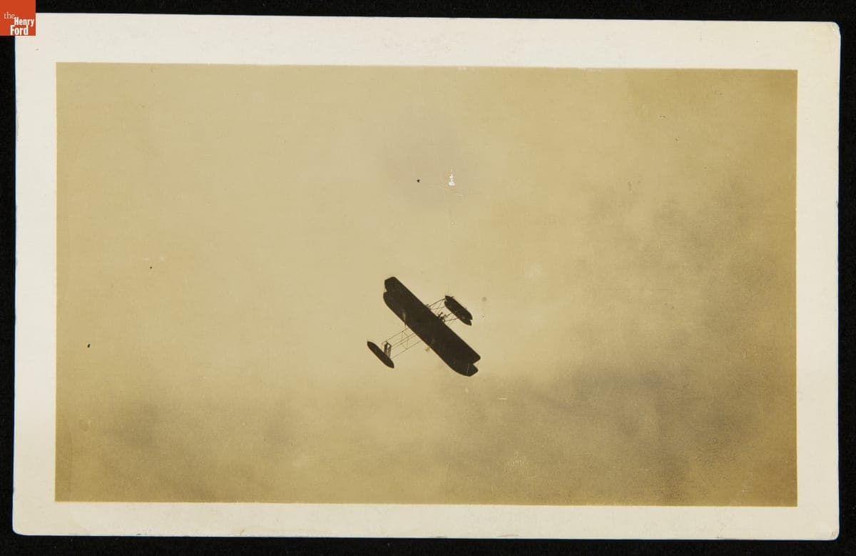Airplane in Flight, 1910