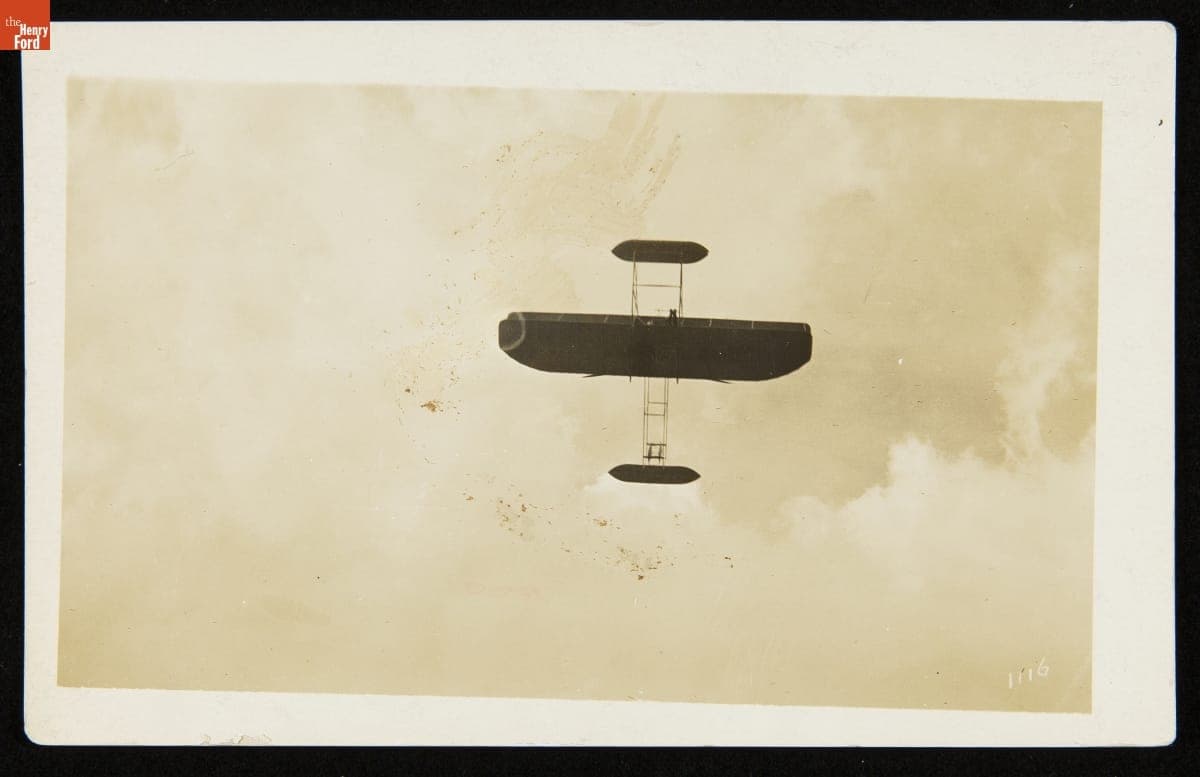 Airplane in Flight, 1910