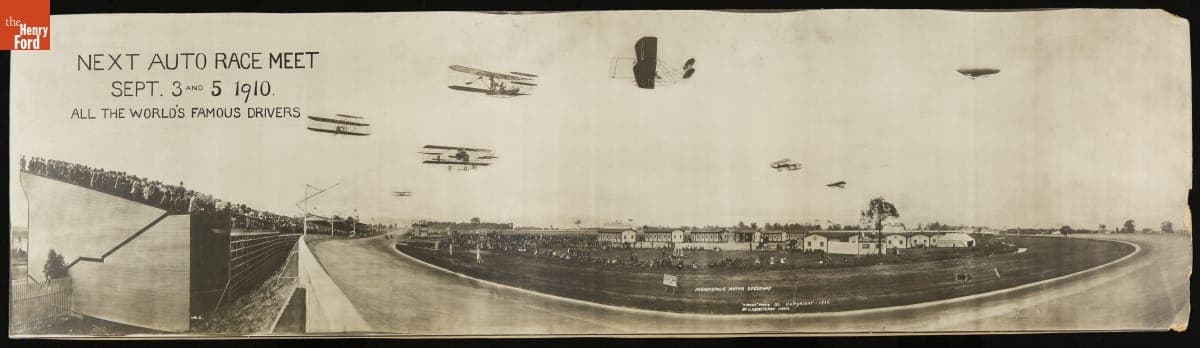 Next Auto Race Meet, All the World's Famous Drivers, September 3 and 5, 1910