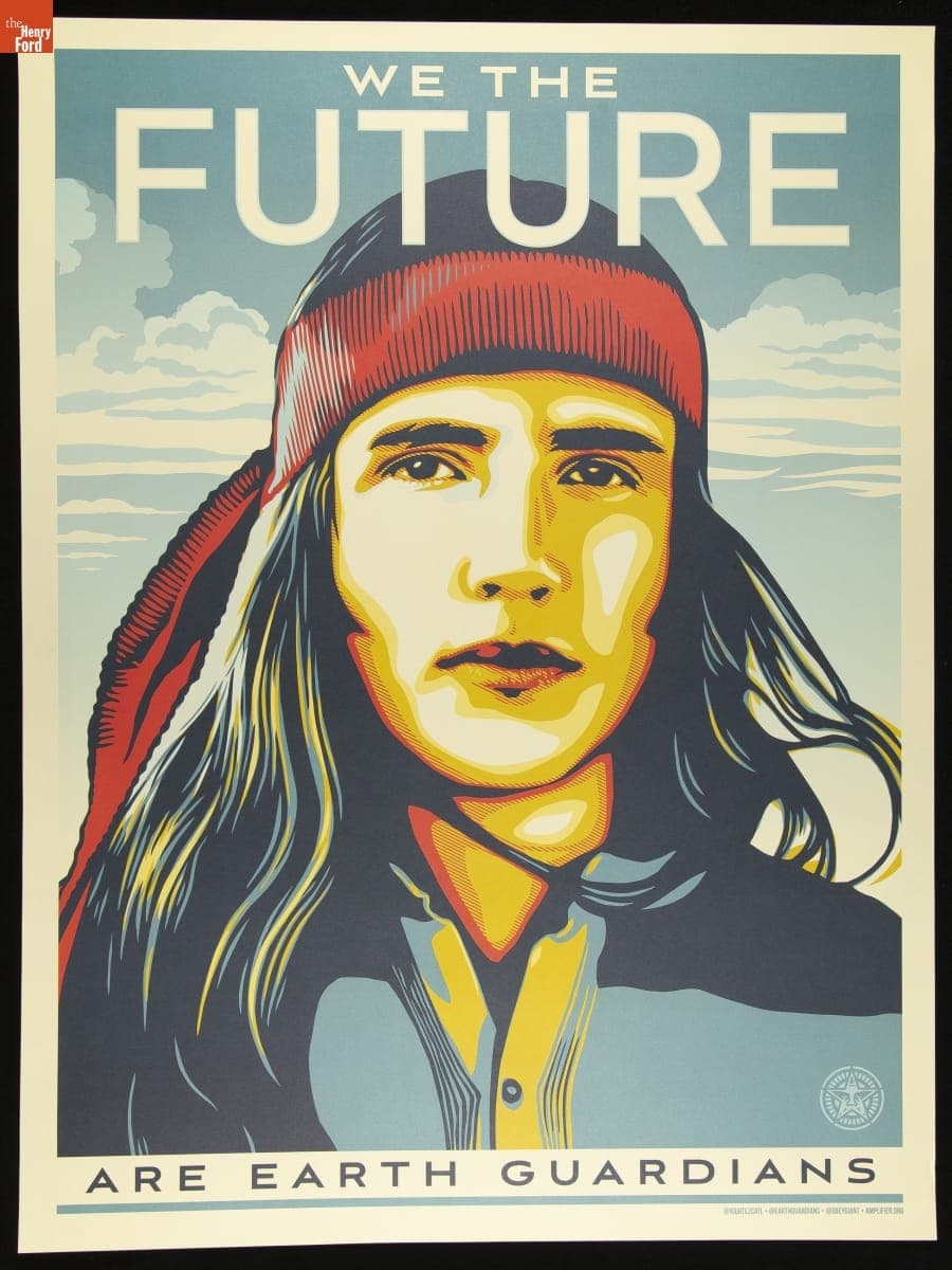 Poster, "We the Future: Are Earth Guardians," 2020