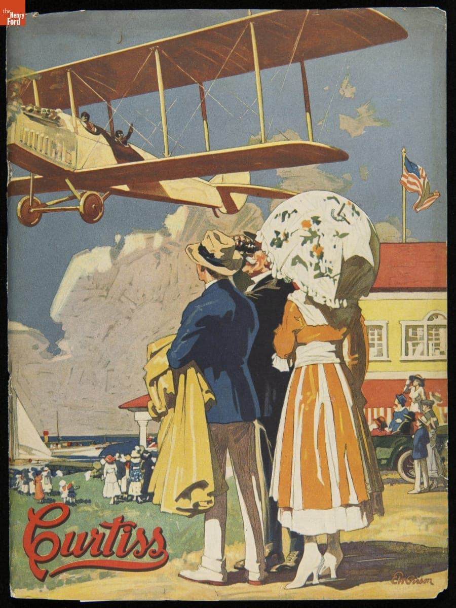 Curtiss Aeroplane Co. Trade Catalog, "Curtiss Flying Boats, Aeronautical Motors, Aeroplanes, Hydroaeroplanes," 1917