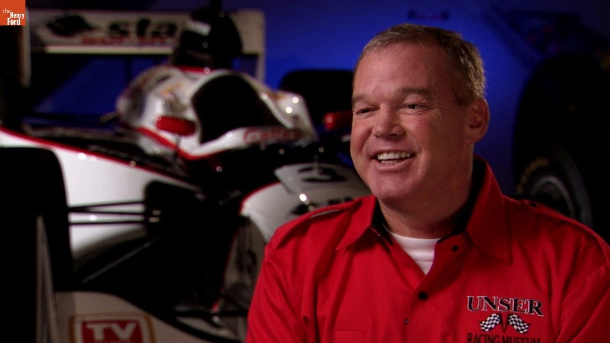 "Innovations," Clip from Interview with Al Unser Jr., January 6, 2009