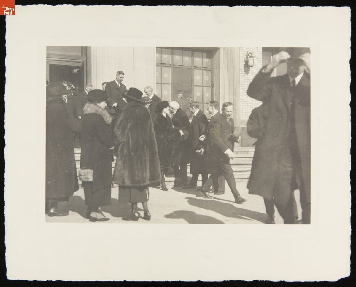 The Fords and Lelands at the Acquisition of Lincoln Motor Co. by Ford Motor Co., 1922