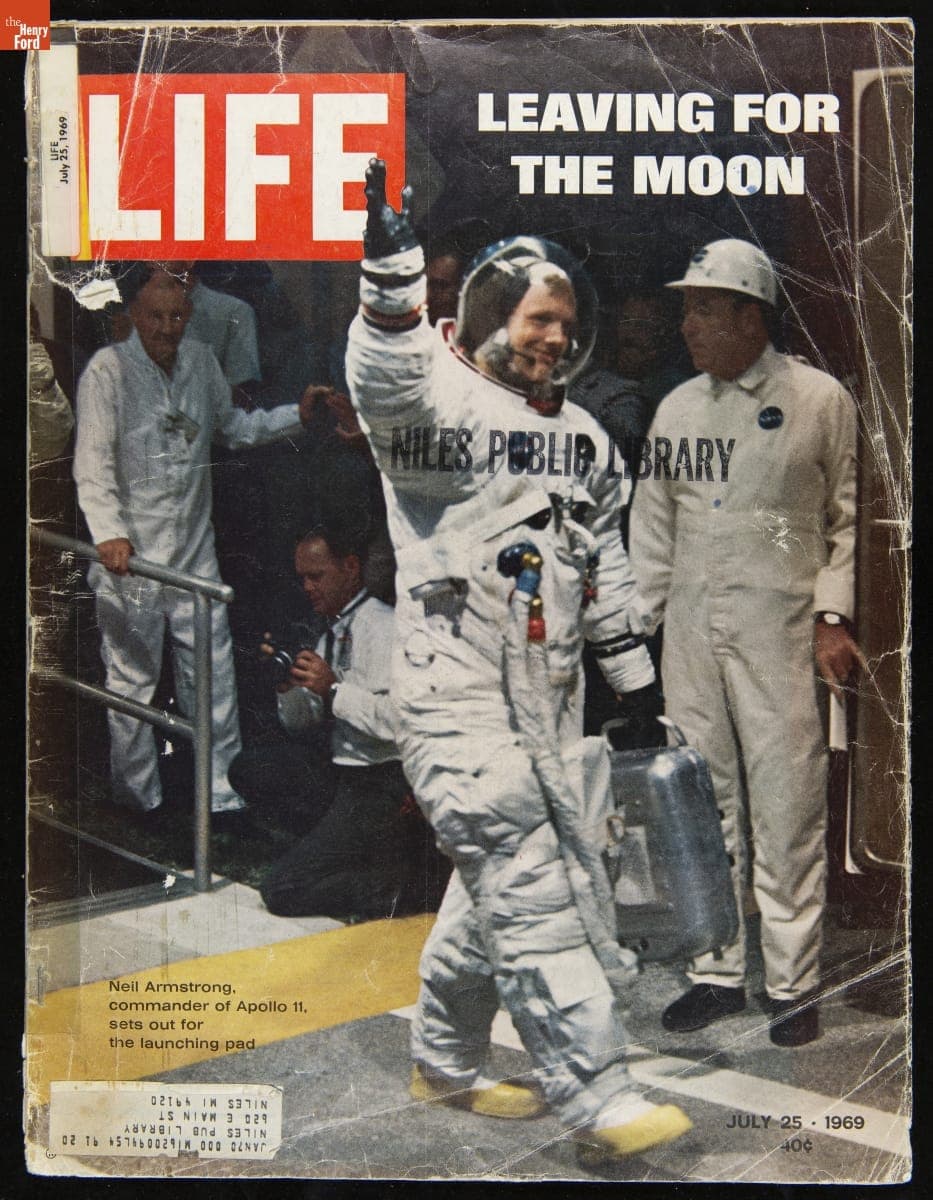 Life Magazine, "Leaving for the Moon," July 25, 1969