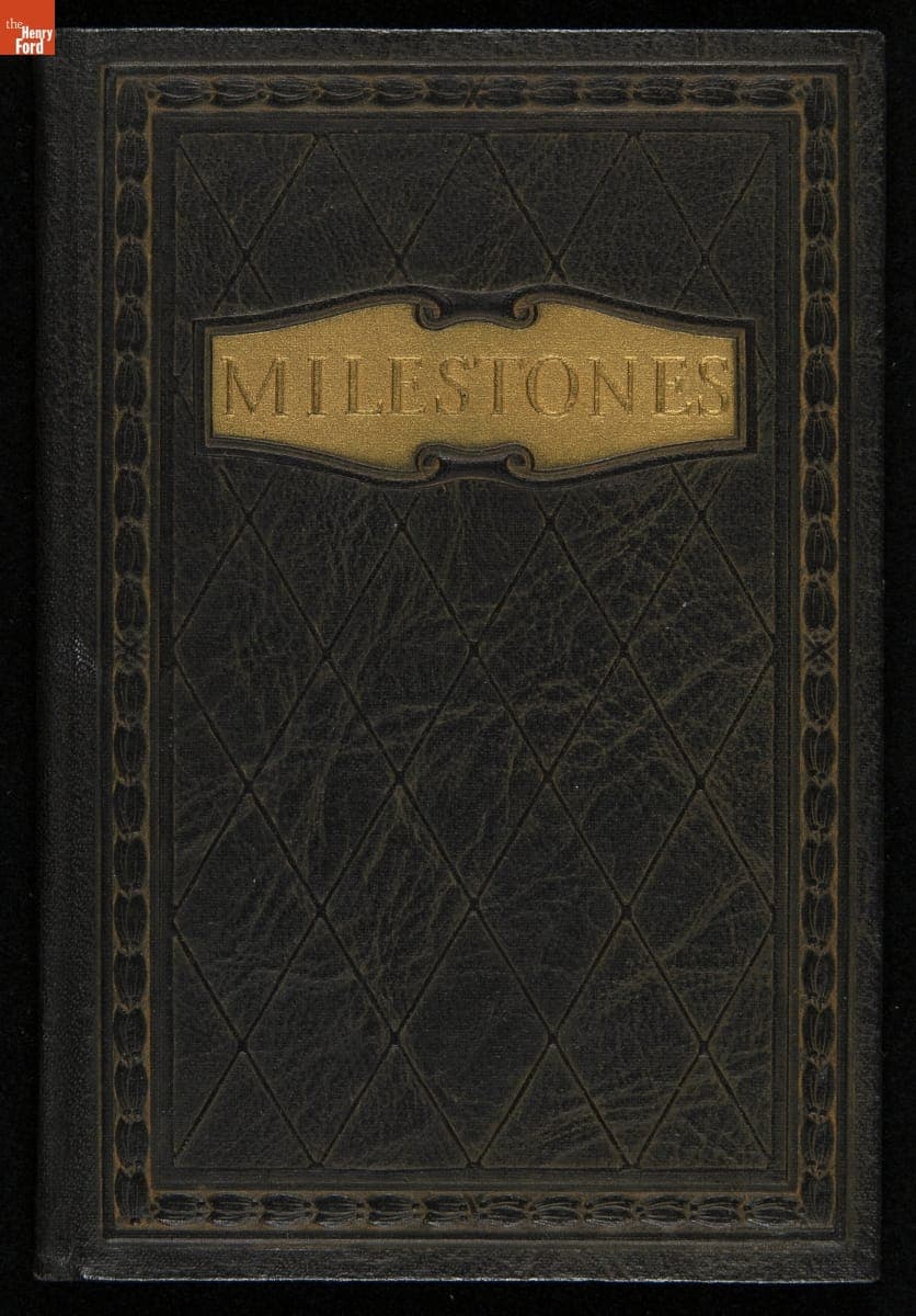 Lincoln Motor Company Sales Literature, "Milestones," 1924