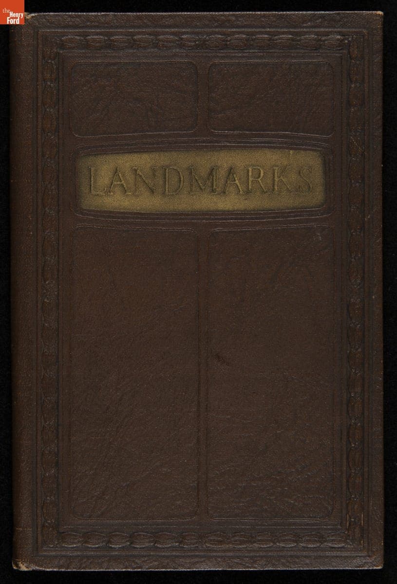 Lincoln Motor Company Sales Literature, "Landmarks," 1924