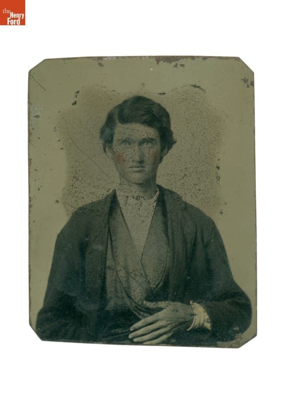 Portrait of W. A. Floyd, Age 17, circa 1859