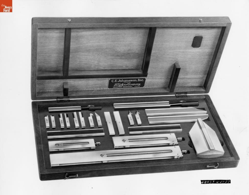 Box of Johansson Gauges, 1927