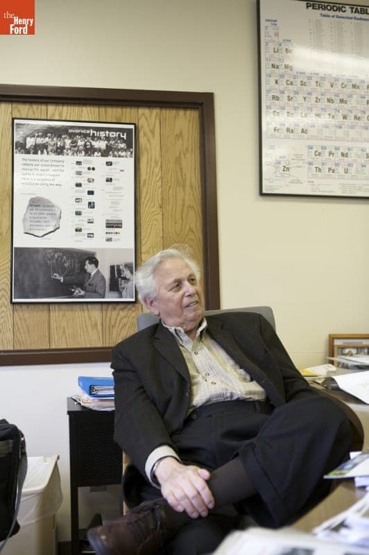 Oral History Interview with Stanford Ovshinsky, April, 2009--Photographs--Digital Images--Item 171