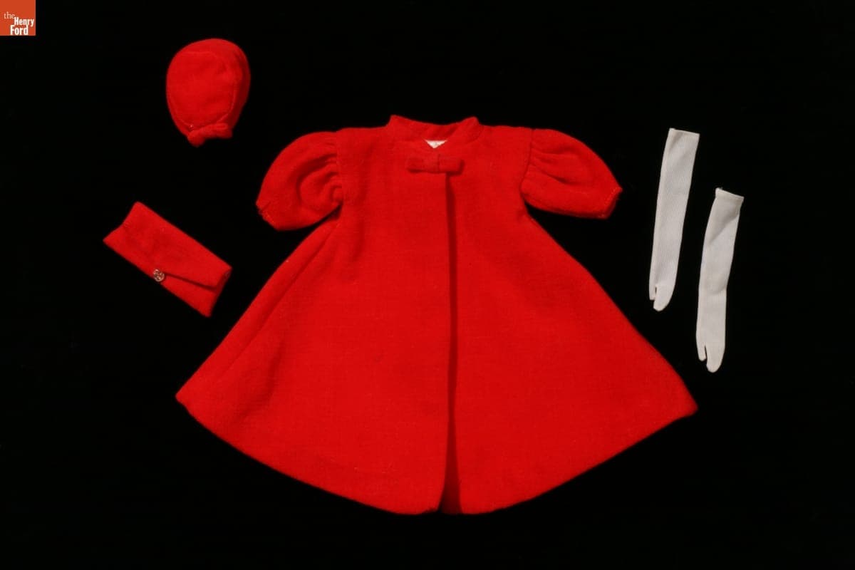 'Red Flare' Barbie Doll Outfit, 1962-1965