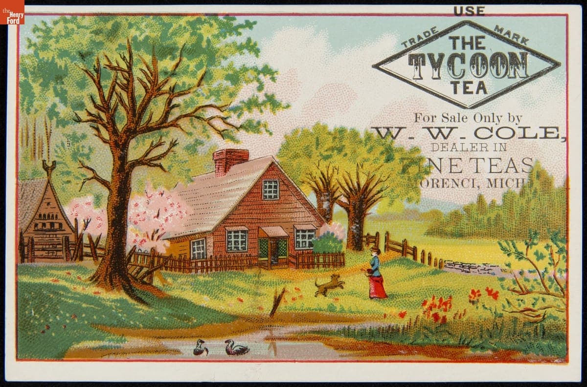 Trade Card for Tycoon Tea, 1880-1890