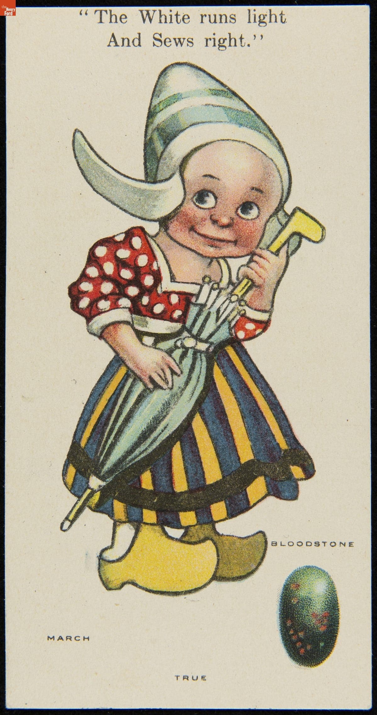 Trade Card for the White Sewing Machine Company, 1876-1890