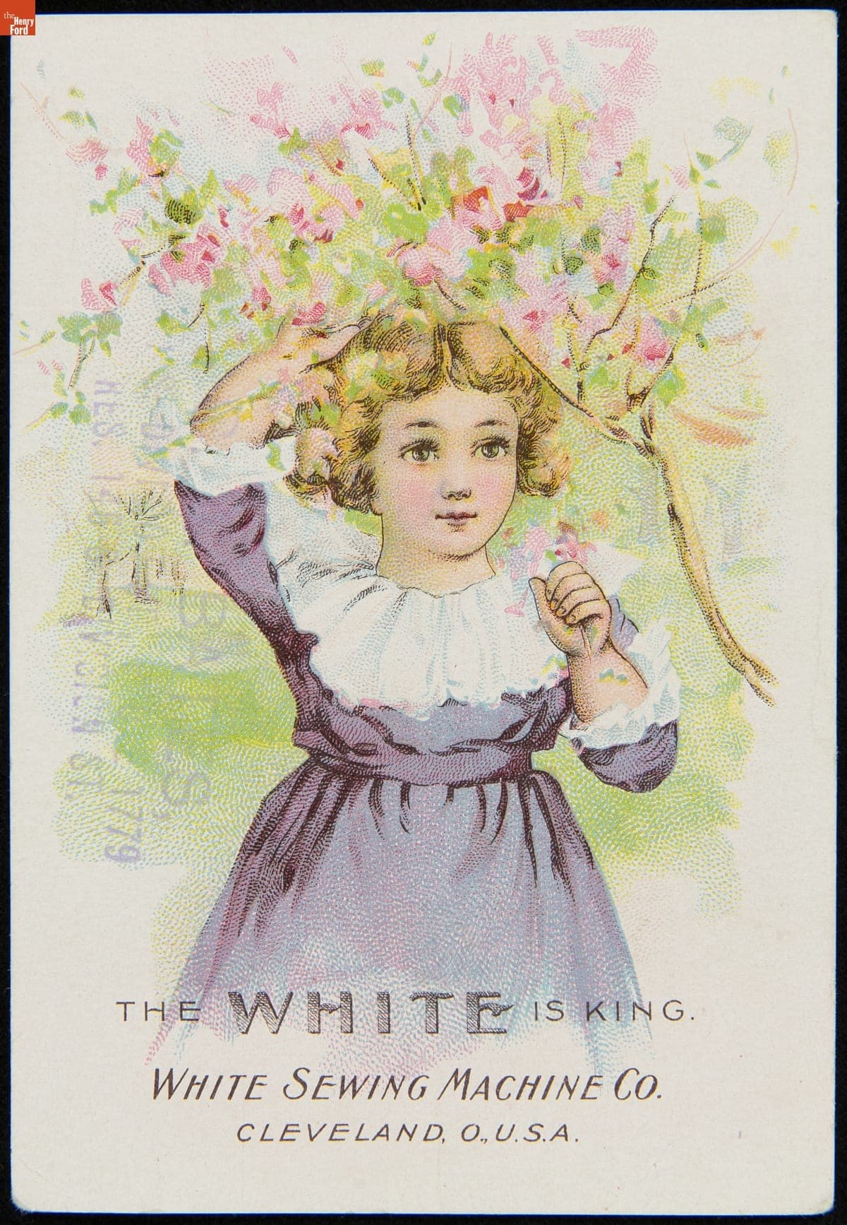 Trade Card for White Sewing Machine Company, 1876-1890