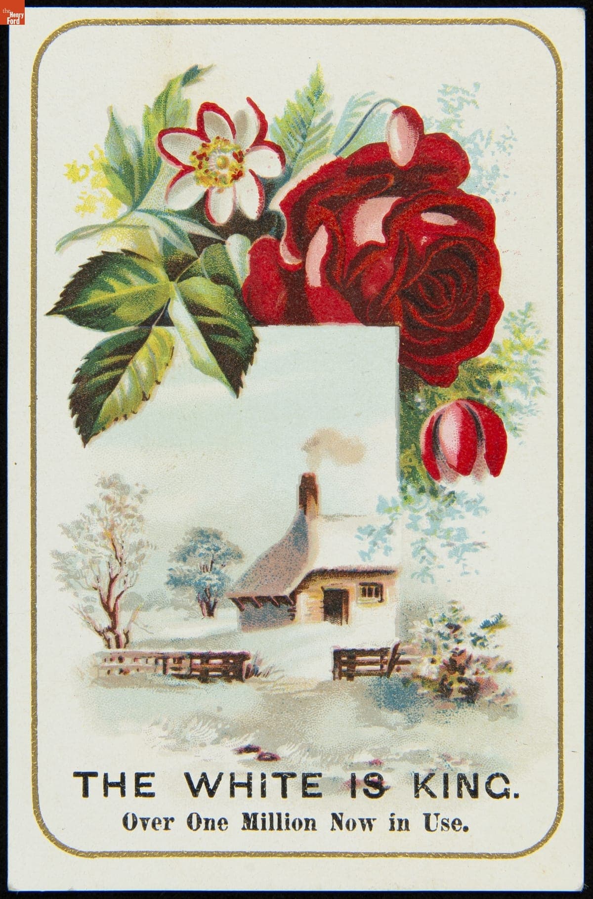 Trade Card for White Sewing Machine Company, 1876-1895