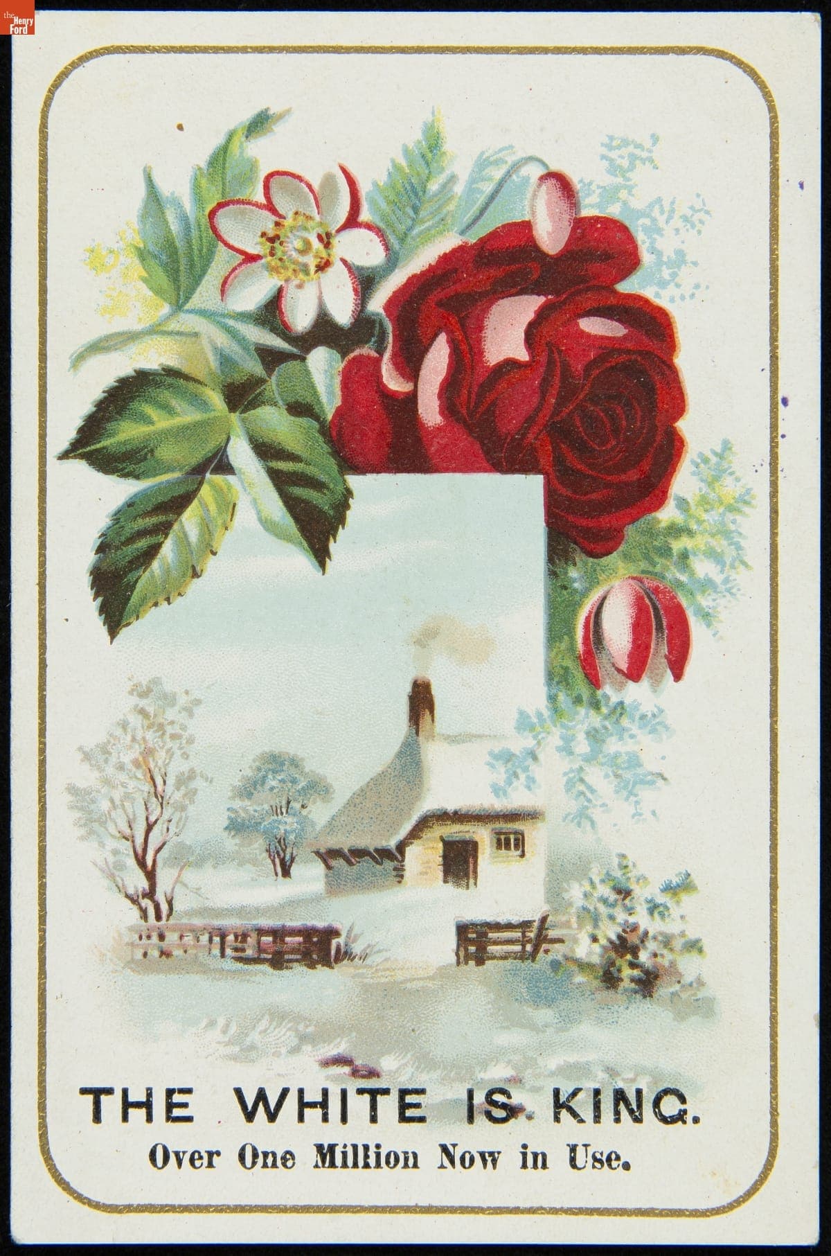 Trade Card for White Sewing Machine Company, 1876-1895