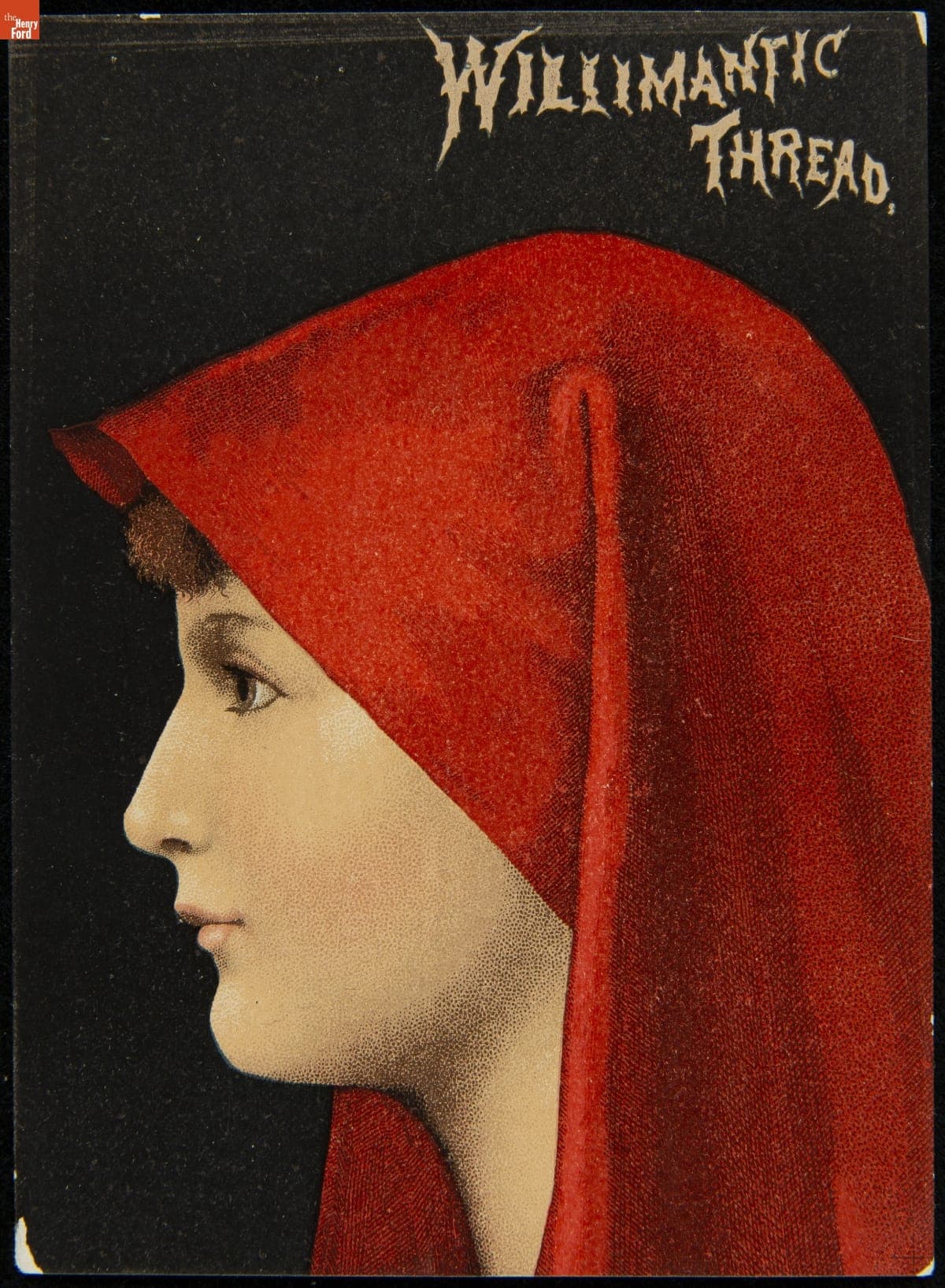 Trade Card for Spool Cotton, Willimantic Linen Co., circa 1881